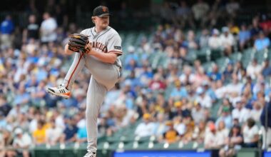 Giants' Logan Webb carries no-hitter into 7th inning of 1-0 victory over Brewers