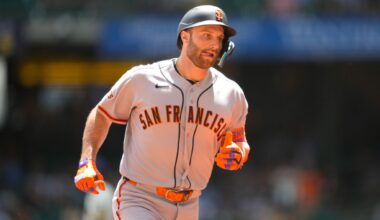 Schmitt homers on game's first pitch, Haase hit slam and Giants beat Brewers 12-9