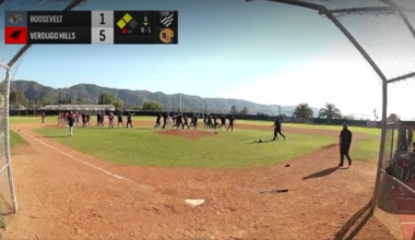Verdugo Hills-Roosevelt California High School Baseball Playoff Game