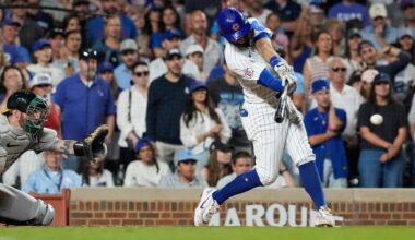 Slumping shortstop Dansby Swanson out of Cubs starting lineup against the Giants on Saturday