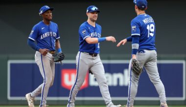 Royals hold off Twins 6-5 after star shortstop Bobby Witt Jr. exits with sore knee