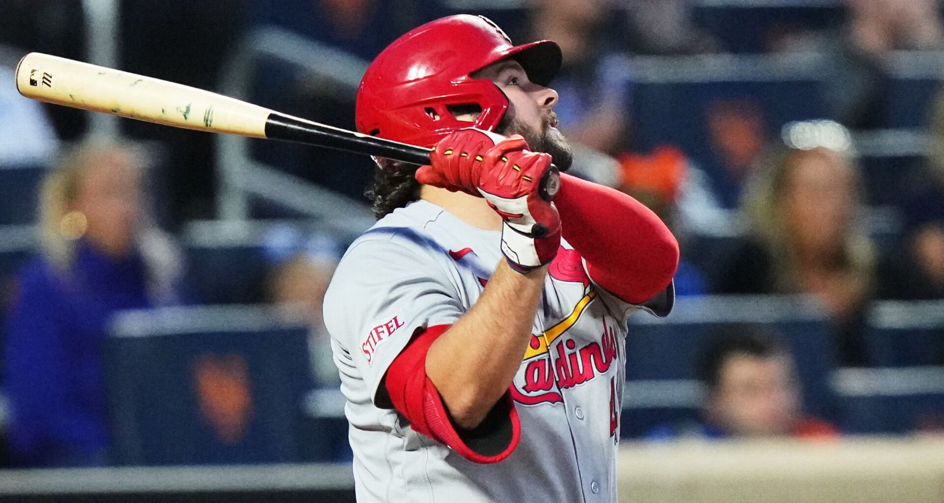 Burleson homers and drives in 3 to back May as Cardinals blank Mets 7-0 for 5th straight win