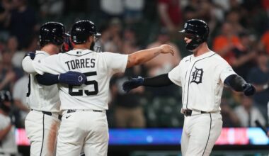 Dingler hits 2 HRs, drives in 4 runs as Tigers outslug Twins 10-4 in game featuring 8 HRs