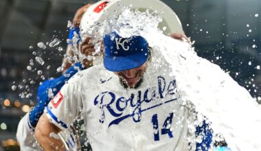 Jac Caglianone homers twice for the Royals in a 5-3 win over the Rangers