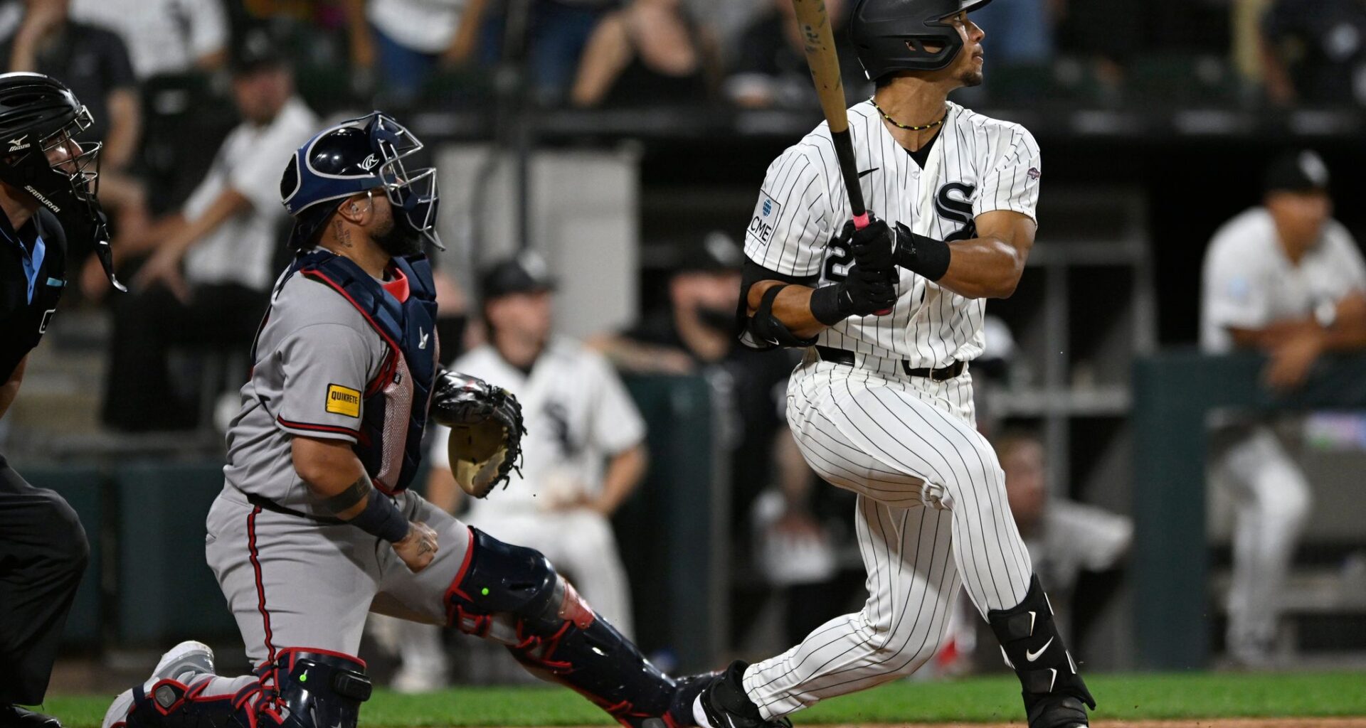 Braden Montgomery hits 2-run homer in 10th inning of MLB debut to lift White Sox over Braves 6-5