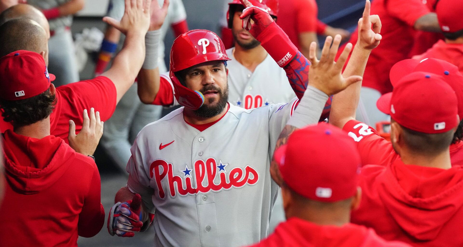 Schwarber hits 24th home run, Bohm and Harper also go deep as Phillies beat Blue Jays 7-4