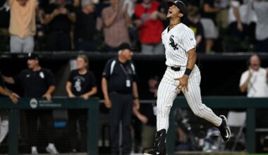 White Sox rookie Braden Montgomery hasn't calmed down after his historic walk-off MLB debut