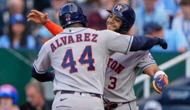 Astros slugger Yordan Alvarez becomes 1st MLB player to hit grand slam, multi-run HR in 1st inning