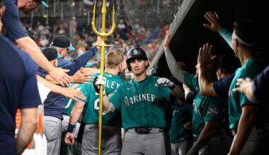 Colt Emerson homers as Mariners beat Nationals 10-2 after long rain delay