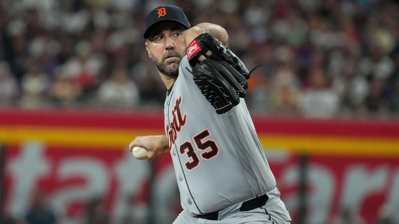 Justin Verlander to pitch for Tigers at Comerica Park on Sunday against White Sox