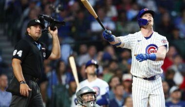 Cubs score 7 runs in the 2nd inning and get homers from Swanson and PCA in 8-6 win over Rockies