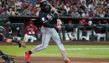Buxton hits grand slam in 10-run inning, Twins rout Diamondbacks 16-8