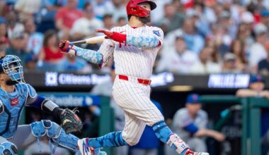 Schwarber, Harper homer again as Phillies beat Mets 6-2 to win series