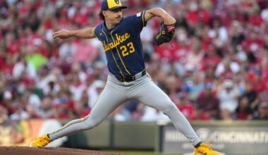 Sproat, Bauers and Vaughn power Brewers to a 2-0 win over the Reds