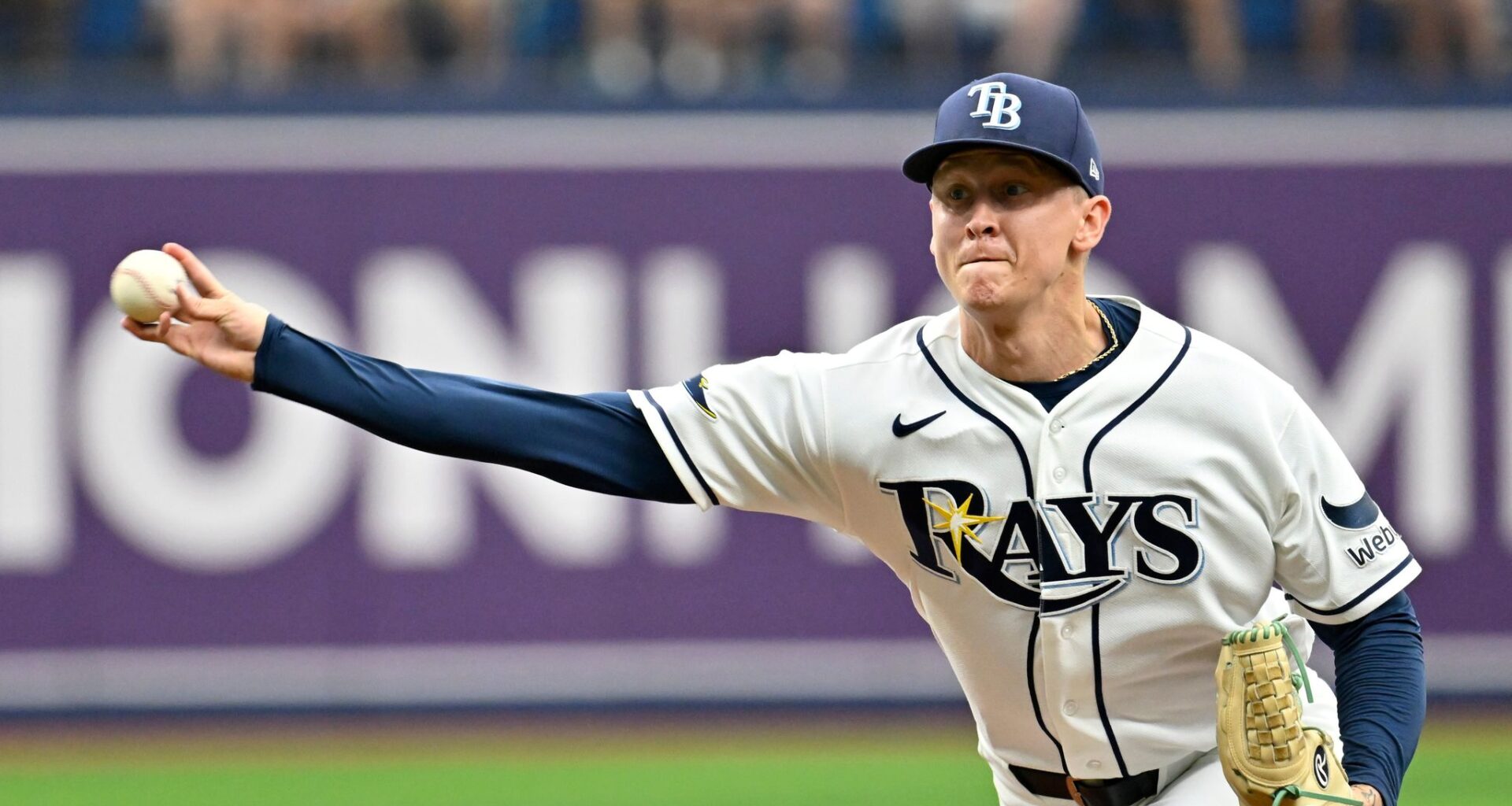 Rays pitchers combine for seven no-hit innings against Royals