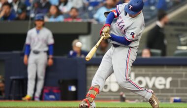Langford hits 3-run homer, Burger and Pederson also connect as Rangers beat Blue Jays 6-5