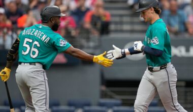 Emerson homers, Crawford singles in go-ahead run in the Mariners' 3-1 win over the Guardians