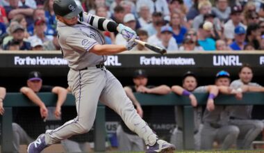 Hunter Goodman hits 3 home runs for Rockies in 8-5 win over Twins