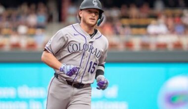 MLB roundup: Hunter Goodman socks 3 homers as Rockies top Twins