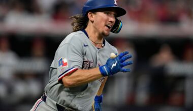 Cameron Cauley makes splash in big league debut as Rangers top Guardians 6-3 for 5th straight win