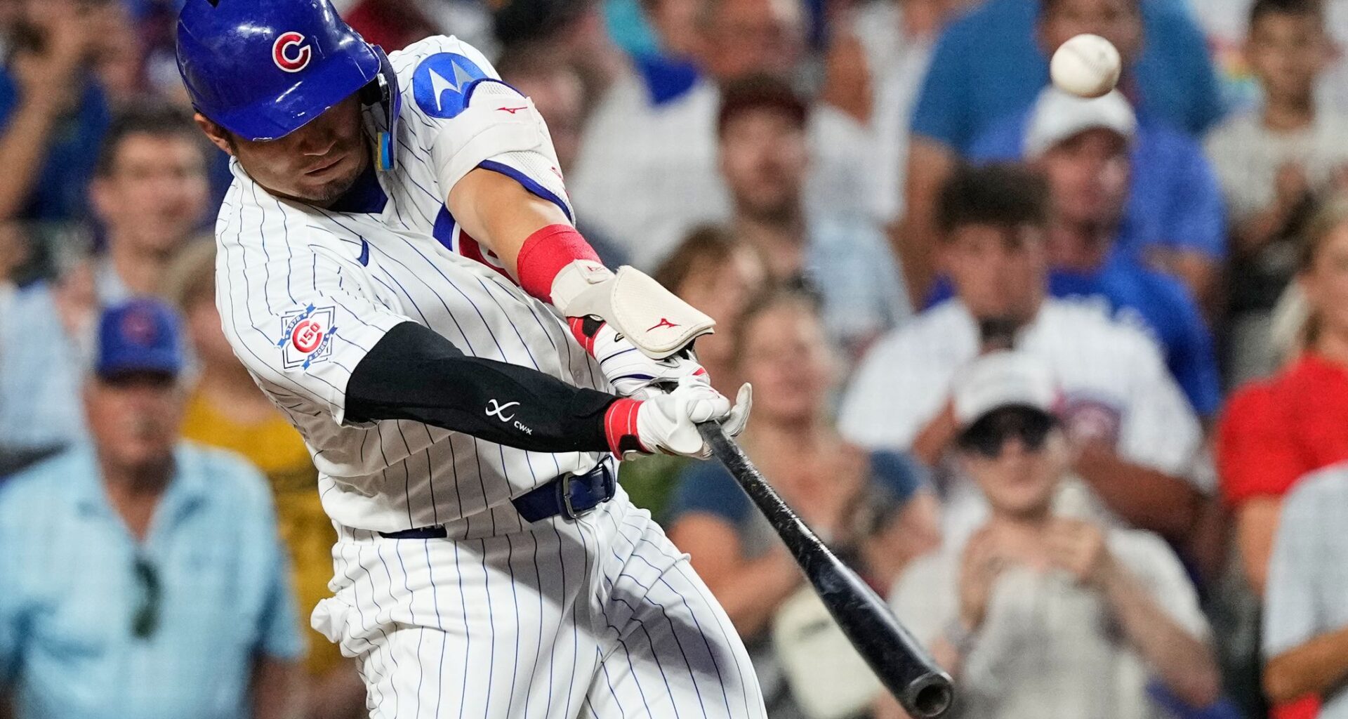 Suzuki hits game-ending single off Miller as the Cubs beat the Padres 3-2