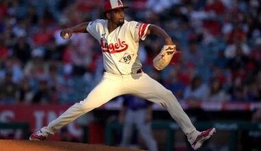 Angels Pitcher Jose Soriano Walks Seven Batters As Rockies Win The Game In Anaheim