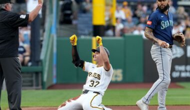An offensive explosion, 10 Braxton Ashcraft strikeouts lead Pirates to a blowout win against the Mariners