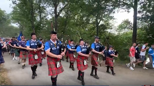 Tartan Army marches to Fenway Park, continues celebration after big World Cup win