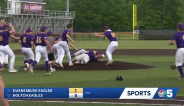 Bolton baseball eliminated from state tournament as they fall in nail-biter to Duanesburg, 1-0