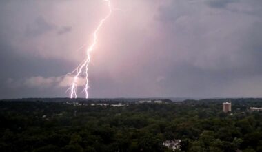 Scattered thunderstorms could dampen Sail250, Orioles game