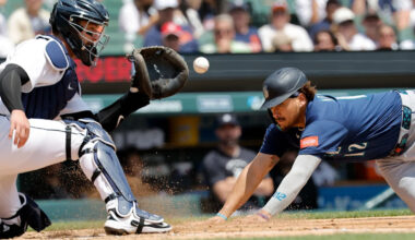 New villain: Tigers hit Josh Naylor with fastball after dirty plays