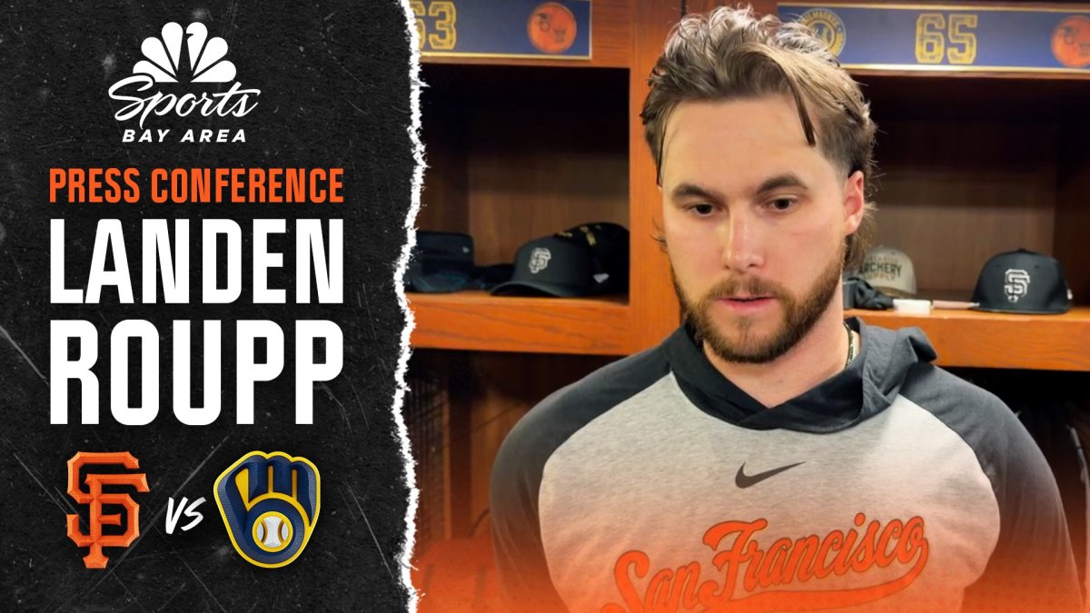 Landen Roupp refuses to blame his back for rough Giants start – NBC Sports Bay Area & California