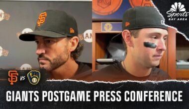 Tony Vitello, Daniel Susac react to Giants’ loss vs. Brewers – NBC Sports Bay Area & California