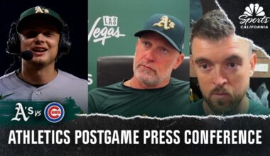 Mark Kotsay, Athletics players recap extra-inning win vs. Cubs – NBC Sports Bay Area & California