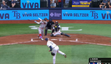 Rays complete the sweep of the Red Sox behind stellar 13-strikeout performance from Rasmussen