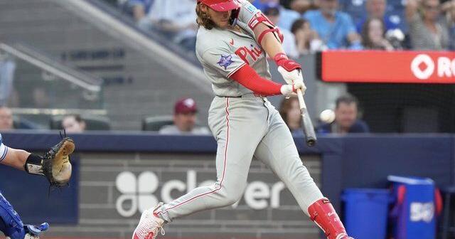 Phillies spoil Scherzer's historic night with 7-4 win over Blue Jays | National Sports