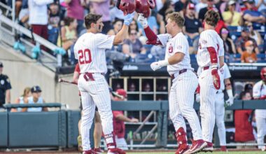 Oklahoma baseball uses 3-run 1st inning, another gem from Xander Mercurius for 4-3 win over No. 3 Georgia in Men’s College World Series | Don't Miss This