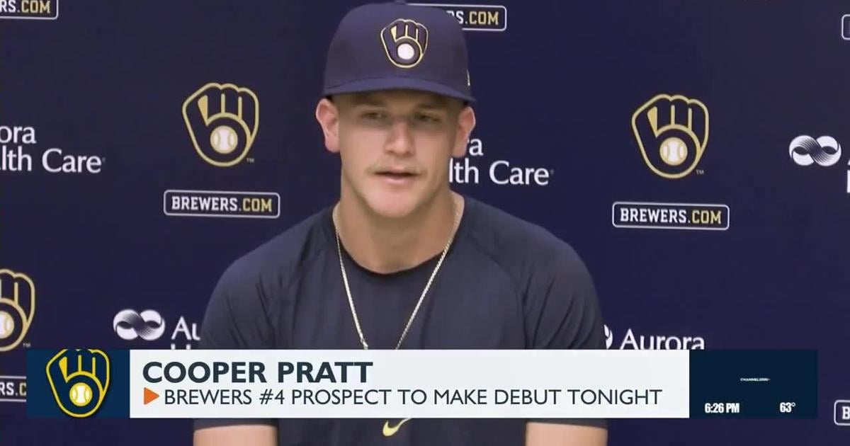 Brewers’ No. 4 prospect Cooper Pratt set for MLB debut vs. Guardians | Sports