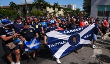 Scotland’s Tartan Army brings World Cup party from Boston to Miami, in photos | National