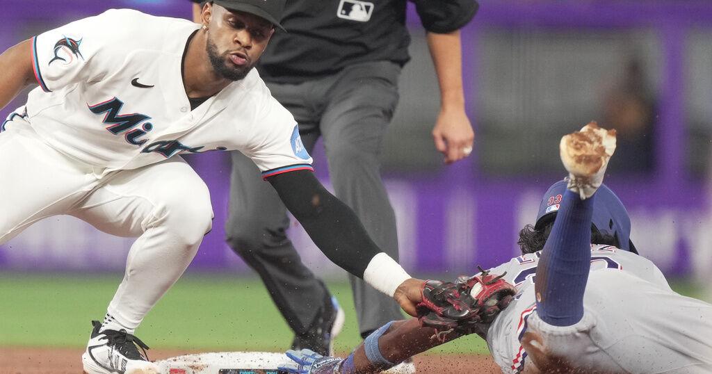 Otto López homers, has another multi-hit game and Marlins beat Rangers 4-2 | Local Sports