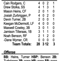 TigerHawk baseball earns 3-1 win over Bulldogs | Fayette County Newspapers