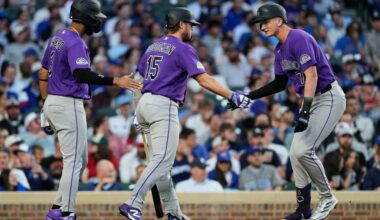 TJ Rumfield, pitching lift Rockies to 5-2 win over the Cubs