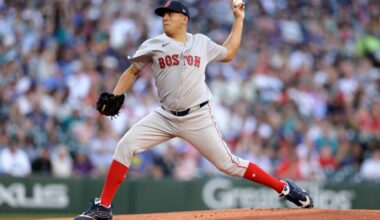 Red Sox start west coast trip strong with deep no-hit bid by Ranger Suarez