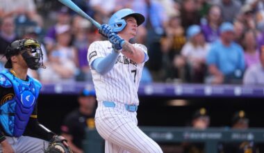 Colorado Rockies' TJ Rumfield hits three-run homer in loss to Pirates