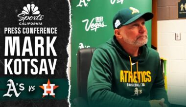 Mark Kotsay details ‘one pitch’ that lost game for Athletics – NBC Sports Bay Area & California