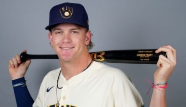 Brewers SS prospect Cooper Pratt to make big league debut vs Guardians