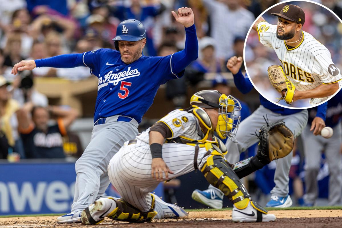 Dodgers rout Padres behind nine-run sixth inning, square series