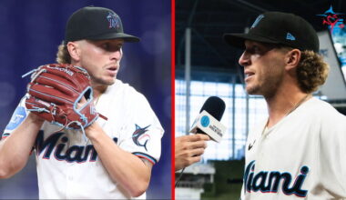 Tyler Zuber on why first career save is so important to him - Miami Marlins Videos