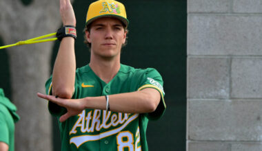 Athletics To Select Kade Morris