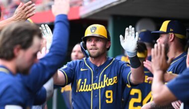 Brewers beat the Reds 6-5 to complete a 3-game sweep